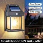 solar tungsten wall light