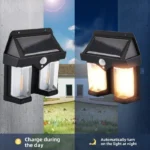 solar wall light outdoor waterproof