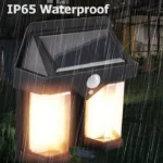 solar wall light outdoor waterproof